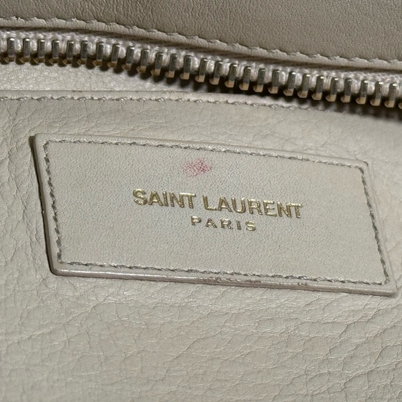 Authentic YSL Beige Cabass - Picture 8 of 9